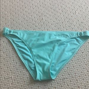 Blue Bikini bottoms with circle side